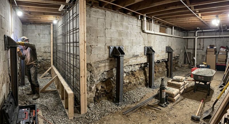 Basement Stabilization in Englewood, FL