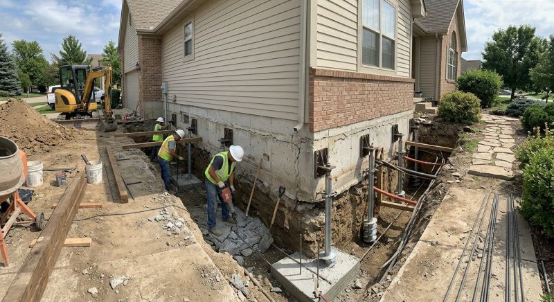 Basement Underpinning in Englewood, FL