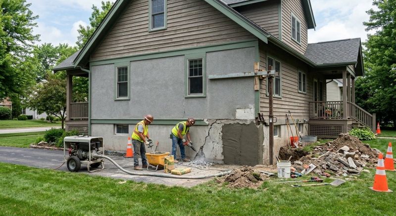Building Foundation Repair in Nokomis, FL