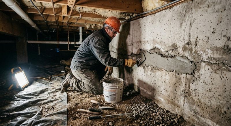 Cracked Foundation Repair in Englewood, FL