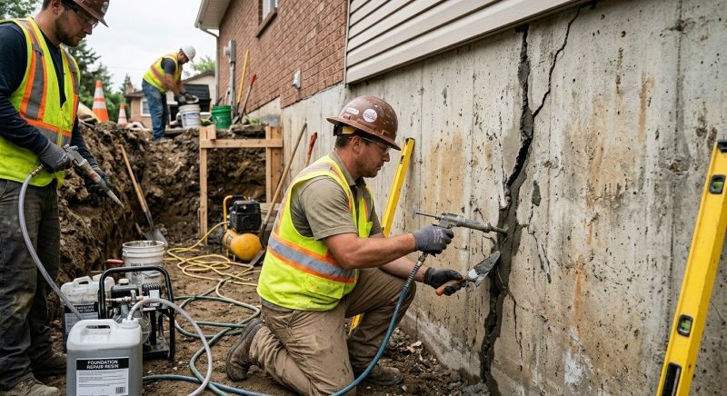 Cracked Foundation Repair in Port Charlotte, FL