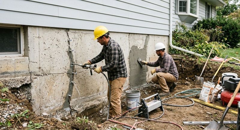 Cracked Foundation Repair in Sarasota County, FL