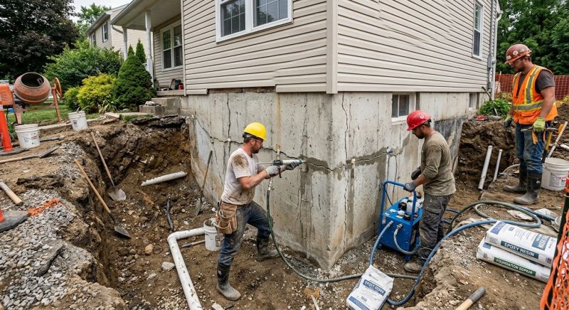Cracked Foundation Repair in Sarasota County, FL