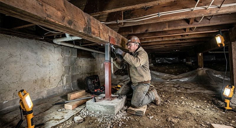Crawlspace Foundation Repair in Englewood, FL