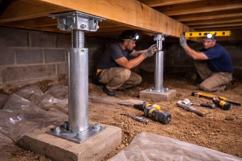 Crawlspace Structural Repair in Englewood, FL