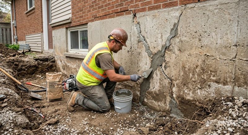 Foundation Crack Repair in Nokomis, FL