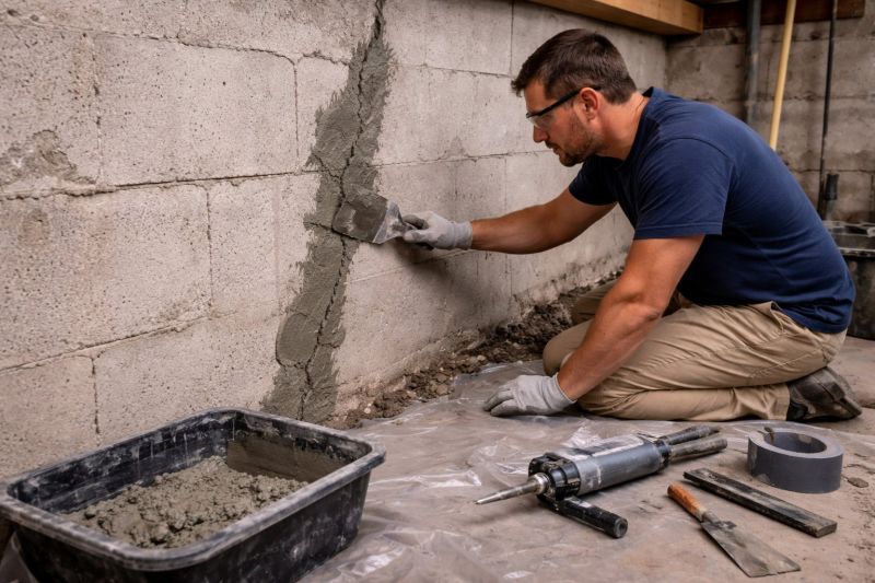 Foundation Crack Repair in North Port, FL