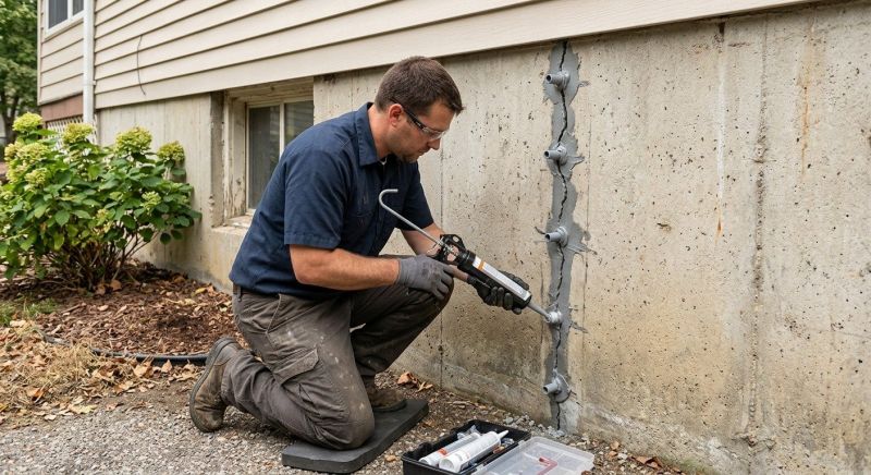 Foundation Crack Sealing in Englewood, FL