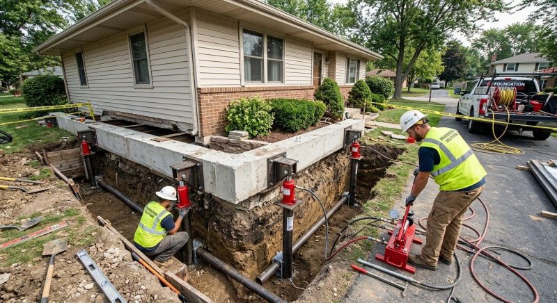 Foundation Jacking in Nokomis, FL