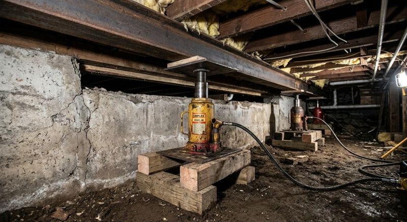 Foundation Jacking in North Port, FL