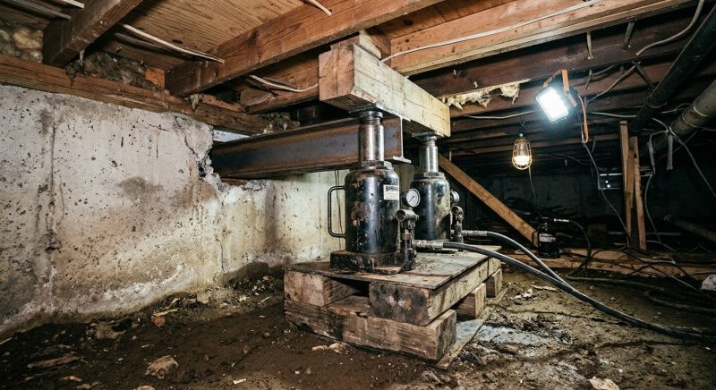 Foundation Jacking in Sarasota County, FL