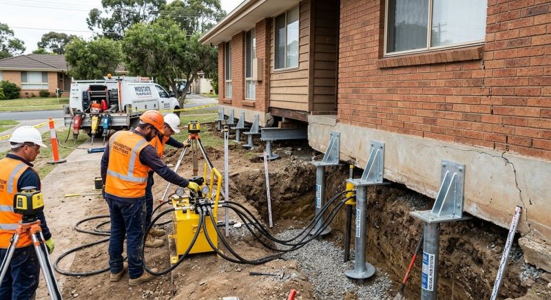 Foundation Jacking in Venice, FL