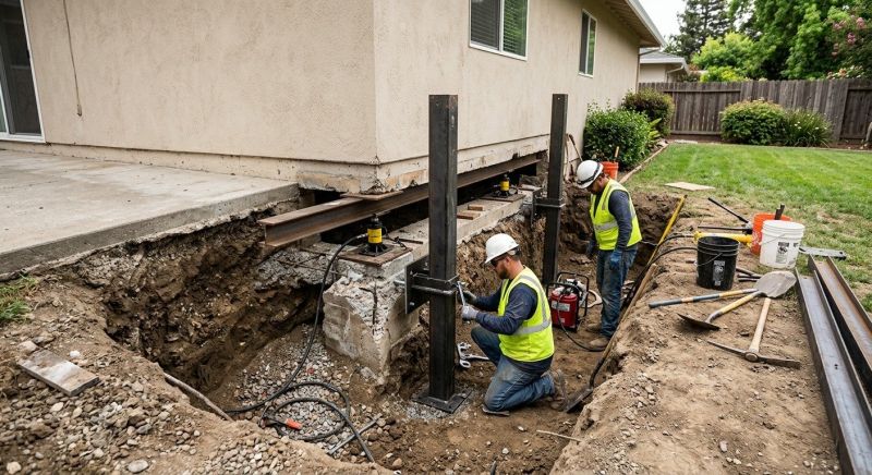 Foundation Pier Repair in Englewood, FL