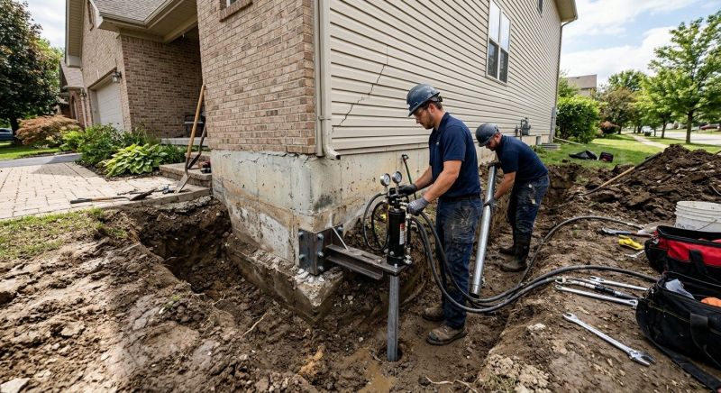 Foundation Settlement Repair in Englewood, FL