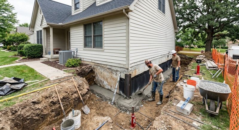 Foundation Settlement Repair in Englewood, FL