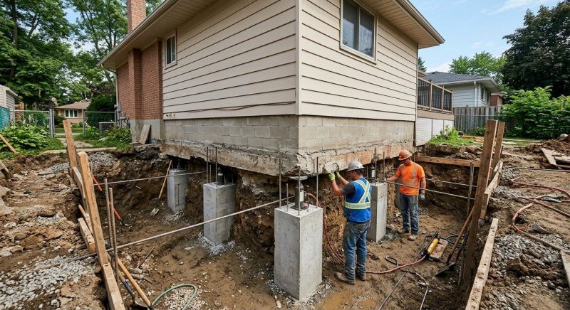 Foundation Underpinning in Englewood, FL