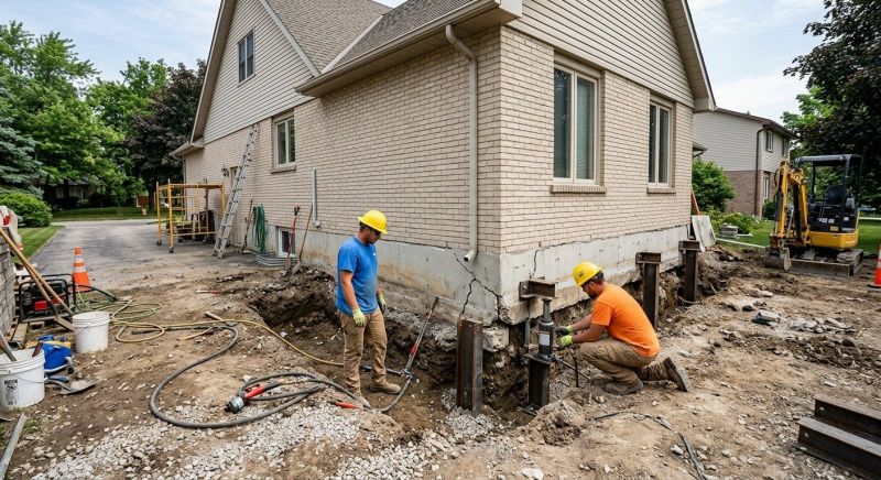 Helical Pile Installation in Englewood, FL
