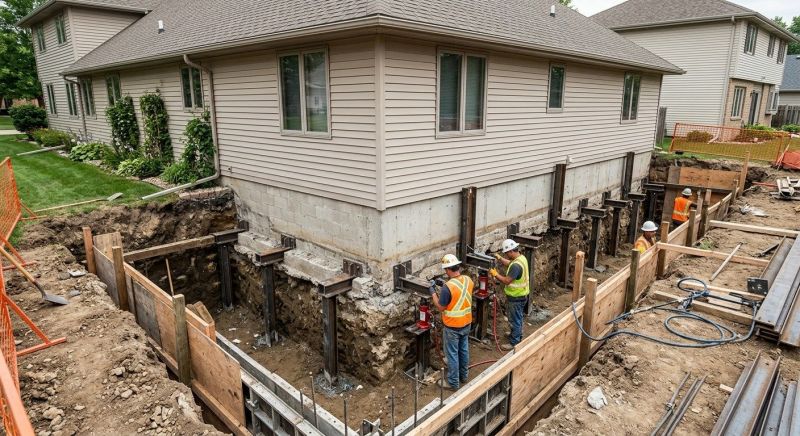 House Underpinning in Englewood, FL