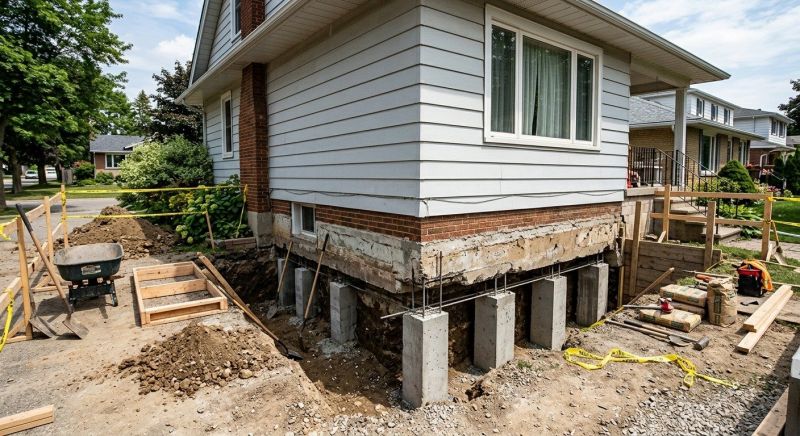 House Underpinning in Englewood, FL