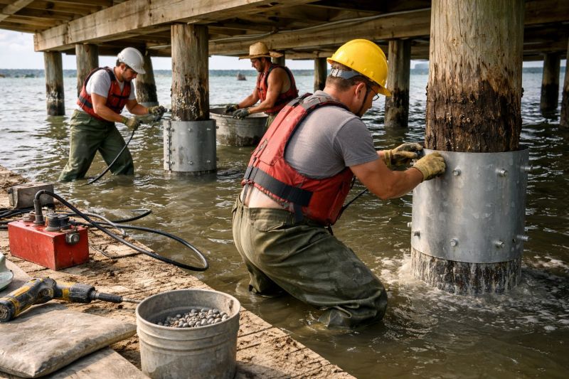 Piling Repair in Sarasota County, FL