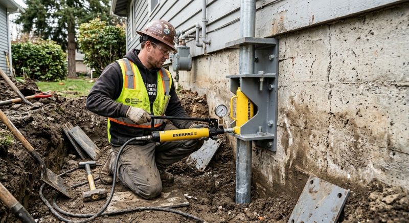 Settling Foundation Service in Englewood, FL
