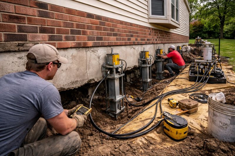 Settling Foundation Service in Venice, FL