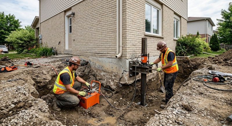 Sinking Foundation Lifting in Englewood, FL