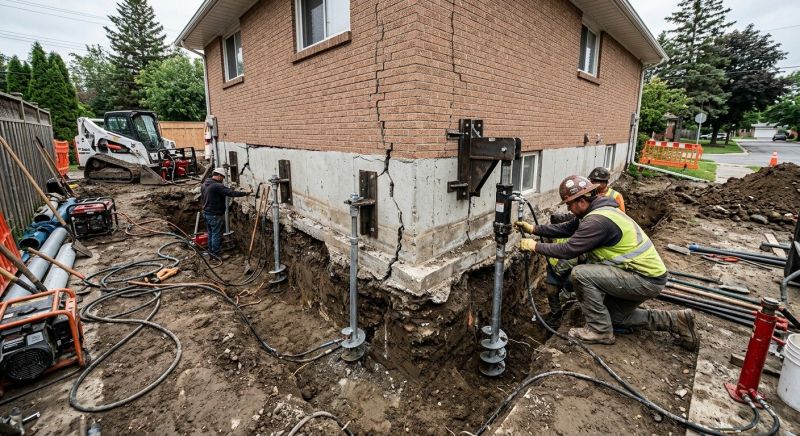 Sinking Foundation Repair in Englewood, FL