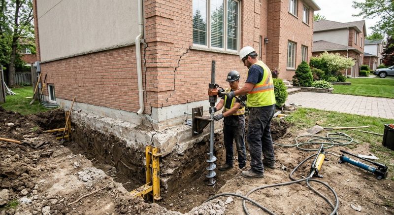 Sinking Foundation Repair in North Port, FL