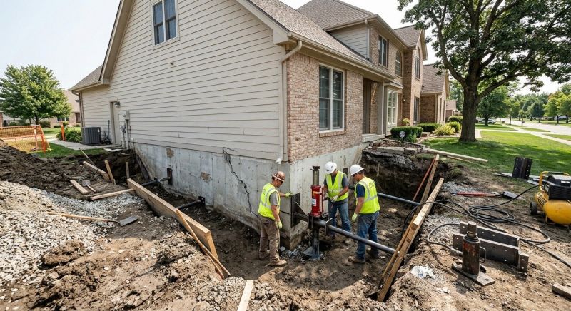 Sinking Foundation Repair in Sarasota County, FL