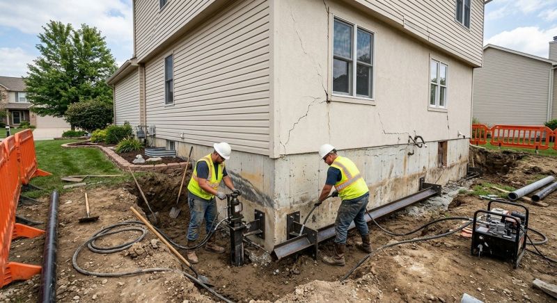 Sinking Foundation Repair in Venice, FL