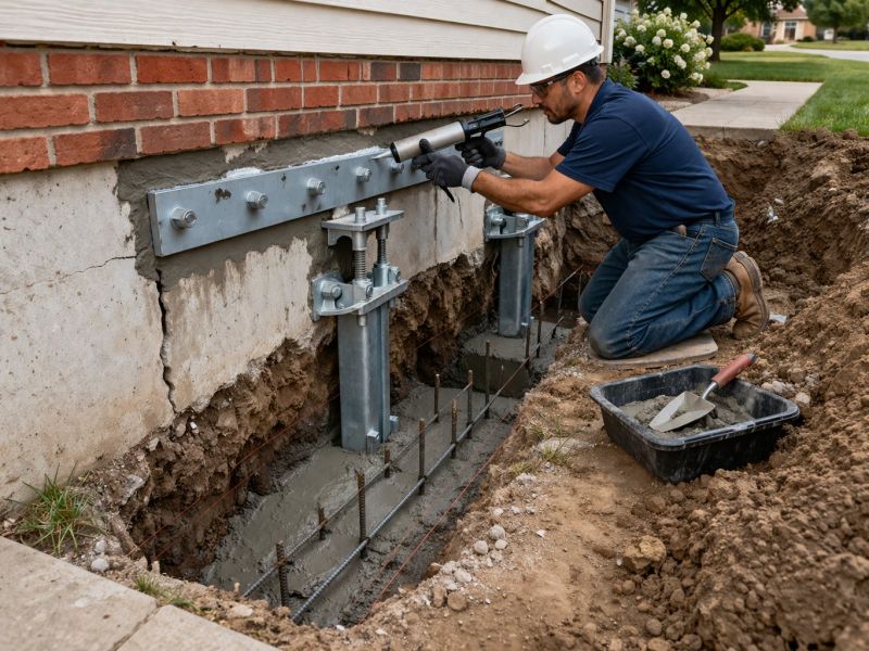 Sinking Foundation Repair in Venice, FL