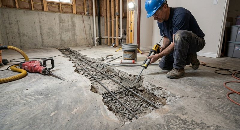 Slab Foundation Repair in Englewood, FL