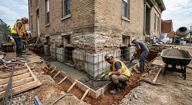 Structural Underpinning in Englewood, FL